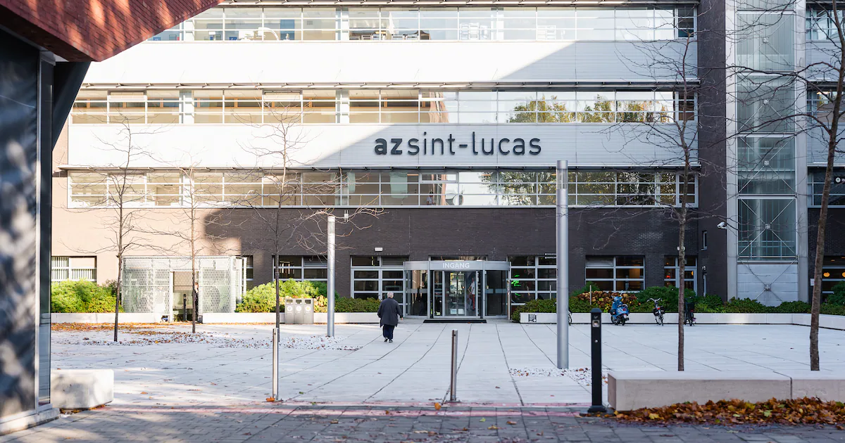 Inkom van het ziekenhuis AZ Sint-Lucas