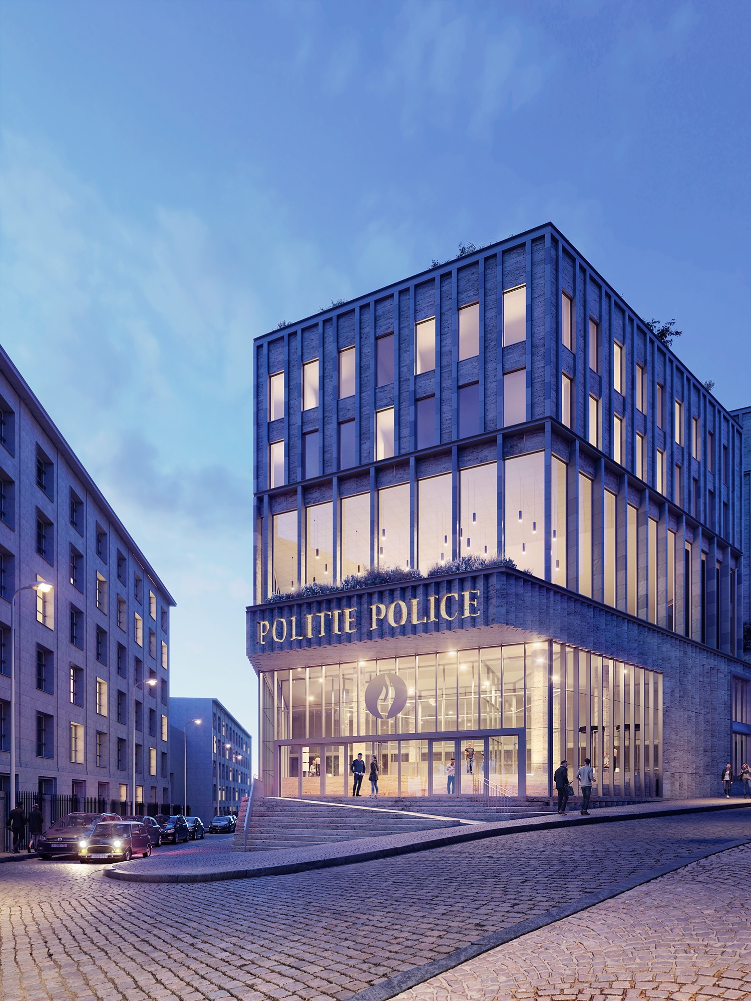 Politiekantoor De Ligne, Brussel