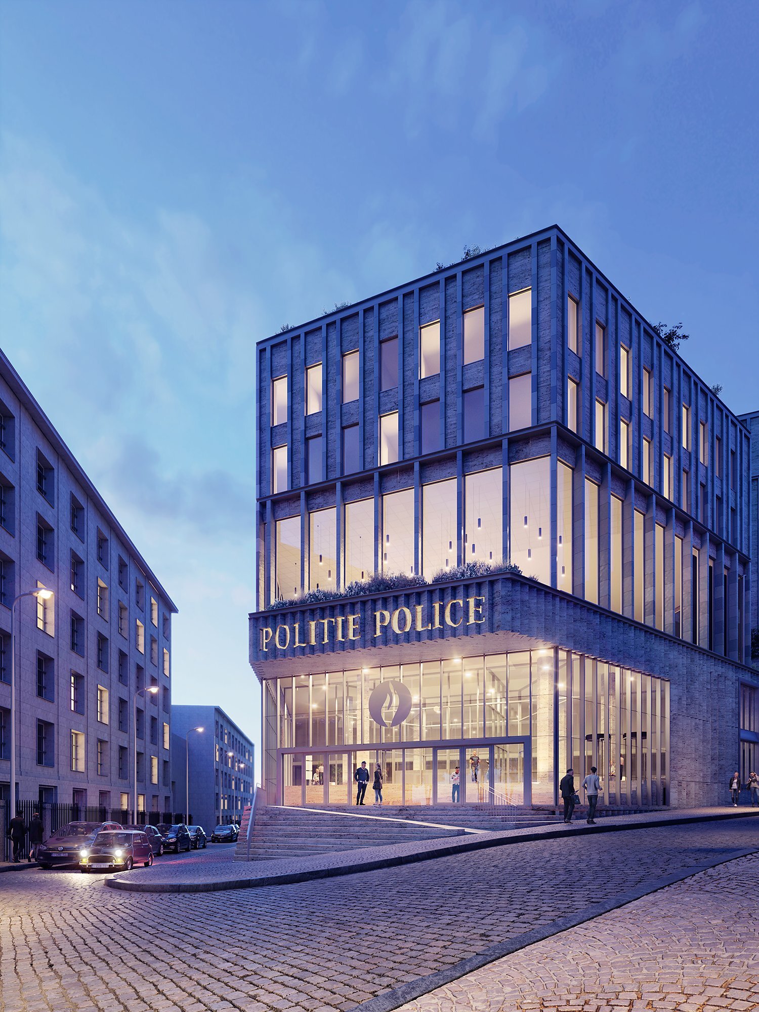 Politiekantoor De Ligne, Brussel